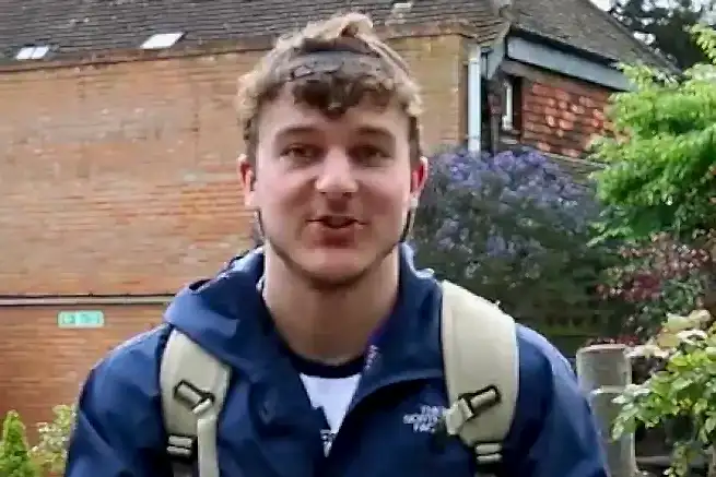  “You can’t have rainbows without a little rain” 
Andrin shares his love of British weather, his home-stay host’s cooking and his thoughts about studying English here in Wimbledon.
